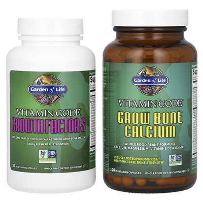Garden of Life, Vitamin Code, Golf System, 2 Bottles