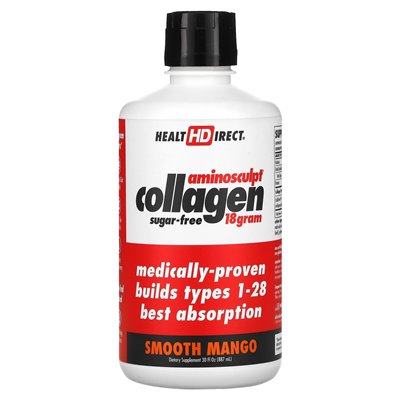 Health Direct, Amino Sculpt Colagen, Smooth Mango, 30 Fl Oz (887 ml) Health Direct, Amino Sculpt Colagen, Smooth Mango, 30 Fl Oz (887 ml)