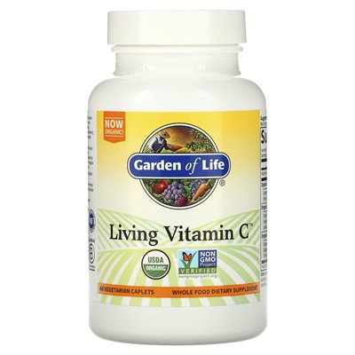 Garden of Life, Lebendiges Vitamin C, 60 vegetarische Kapseln