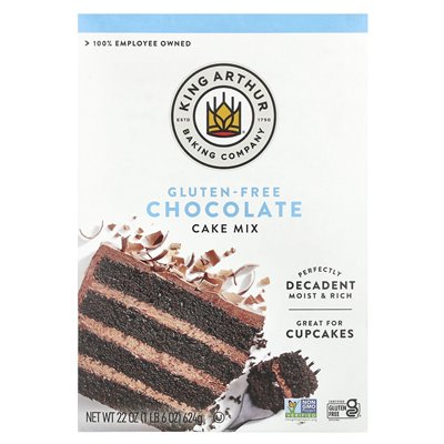 King Arthur Baking Company, Chocolate Mix, Gluten Free, 22 oz (624 g)