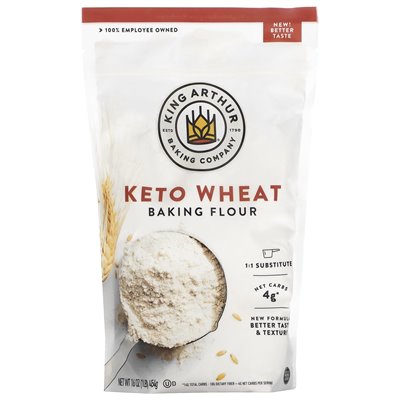 King Arthur Baking Company, keto wheat flour, 16 oz (454 g)