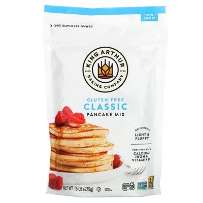 King Arthur Baking Company, klassischer Pfannkuchen, glutenfrei, 15 oz (425 g)