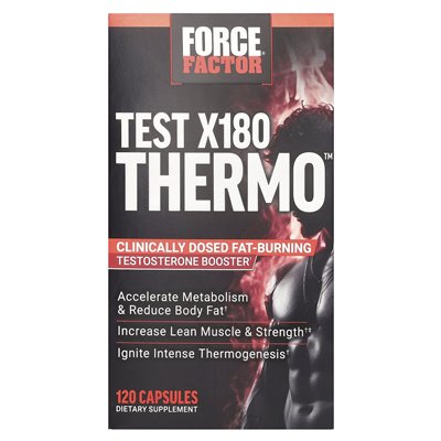 Współczynnik siły, test x180 Thermo ™, 120 kapsułek