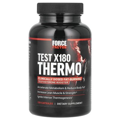 Współczynnik siły, test x180 Thermo ™, 120 kapsułek