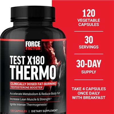 Współczynnik siły, test x180 Thermo ™, 120 kapsułek