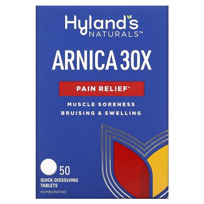 Hyland's Naturals, Arnica 30x, 50 Quick Dissolve Tablets Hyland's Naturals, Arnica 30x, 50 Quick Dissolve Tablets