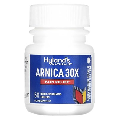 Hyland's Naturals, Arnica 30x, 50 schnell auflösende Tabletten Hyland's Naturals, Arnica 30x, 50 schnell auflösende Tabletten