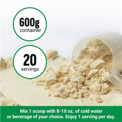 Współczynnik siły, Superfoody mądższe białka Zieloni, płatki cynamonowe, 1 funt 5,1 uncji (600 g)