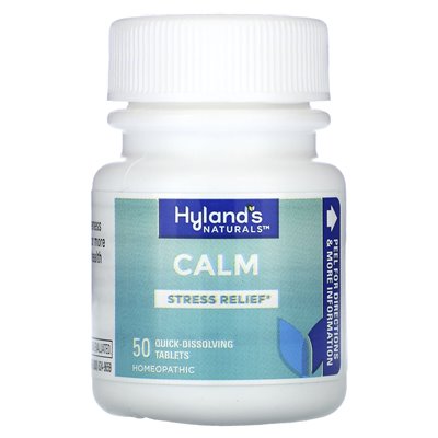 Hyland's Naturals, spokojne, 50 tabletek szybkiego rozpadu