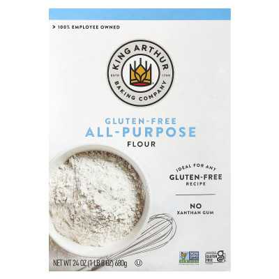 King Arthur Baking Company Gluten-Free All-Purpose Flour, 24 oz (680 g)