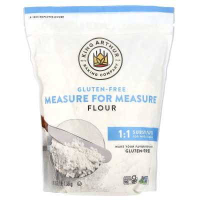 King Arthur Baking Company, bezglutenowa miara pomiaru mąki, 48 uncji (1,36 kg)