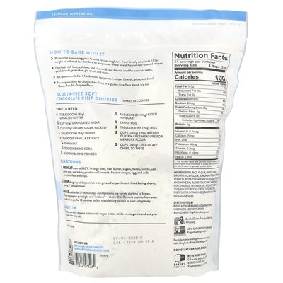 King Arthur Baking Company, bezglutenowa miara pomiaru mąki, 48 uncji (1,36 kg)