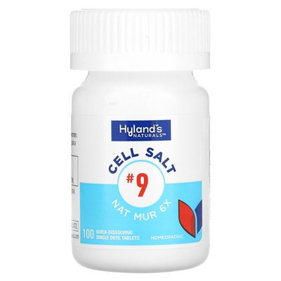 Hyland's Naturals, Cell Salt 9, 100 Quick-Dissolving Single Tablet Doses Hyland's Naturals, Cell Salt 9, 100 Quick-Dissolving Single Tablet Doses