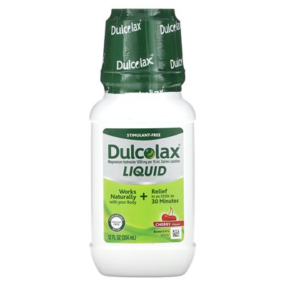 Dulcolax, ciekłos, wiśnia, 12 fl oz (354 ml)