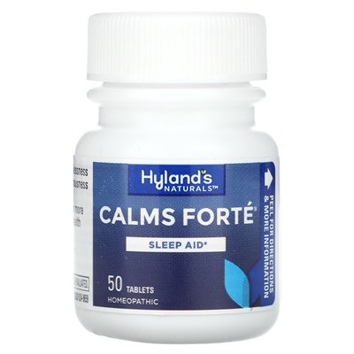Naturals Hyland, uspokaja Forté, Sleep Aid, 50 tabletek Naturals Hyland, uspokaja Forté, Sleep Aid, 50 tabletek