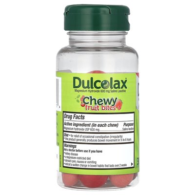 Dulcolax, gryzący owoc