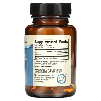 Dr Mercoli, Ubiquinol, 100 mg, 30 Kapseln