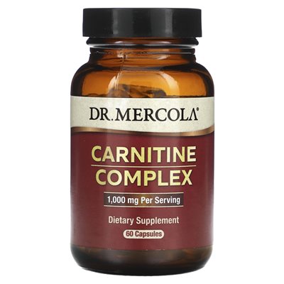 Dr. Mercola Carnitine Complex 1000mg 60 Capsules (500mg per capsule)