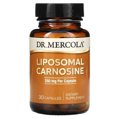 Dr Mercoli, liposomalna karnozyna, 250 mg, 30 kapsułek