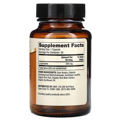 Dr Mercoli, liposomalna karnozyna, 250 mg, 30 kapsułek