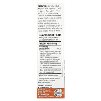 Host Defense, Pilze, organischer Atemwegsextrakt, 1 fl oz (30 ml)