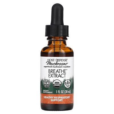 Host Defense, Pilze, organischer Atemwegsextrakt, 1 fl oz (30 ml)