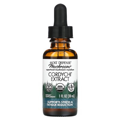 Fungi Perfecti Host Defense, Grzyby, Organiczny Ekstrakt Cordychi, 1 uncja fl (30 ml) Fungi Perfecti Host Defense, Grzyby, Organiczny Ekstrakt Cordychi, 1 uncja fl (30 ml)