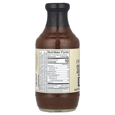 G Hughes, Zuckerfreie BBQ-Sauce, Original, 18 oz (510 g)
