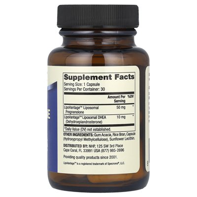 Dr Mercoli, Liposomal Extrenaolone plus DHEA, 30 kapsułek