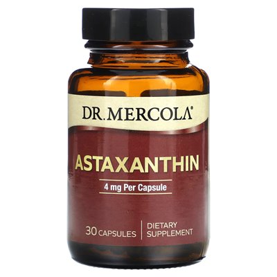 Dr. Mercoli, Astaxanthin, 4 mg, 30 capsules
