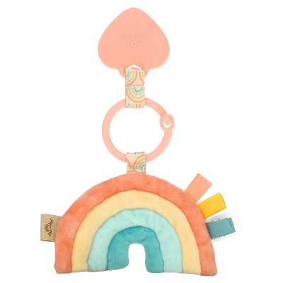 Itzy Ritzy, Itzy Pal, pluszowy kumpel z silikonową grozą, 0+ miesięcy, Macy The Rainbow, 1 Teether