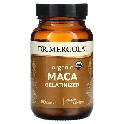Dr Mercola, organiczna maca żelatynizacja, 60 kapsułek Dr Mercola, organiczna maca żelatynizacja, 60 kapsułek