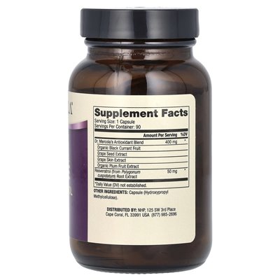 Dr. Mercoli, Purple Defense with Resveratrol, 90 Capsules