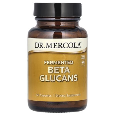 Dr Mercoli, fermentowane beta glukany, 60 kapsułek