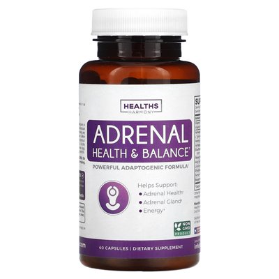 Health Harmony, Adrenal Health & Balance, 60 Capsules