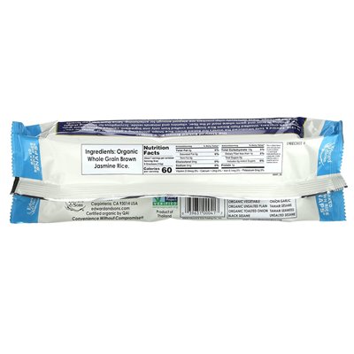 Edward & Sons, Organic Brown Rice Snaps, Unsalted Plain, 3.5 oz (100 g)