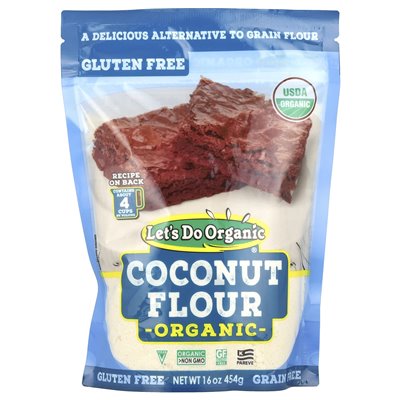 Edward &amp Sons, Let's Organic®, Coconut Flour, 16 uncji (454 g)