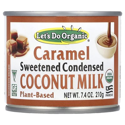 Edward & Sons, Let's Organic®, gesüßte kondensierte Kokosmilch, Karamell, 7,4 oz (210 g)
