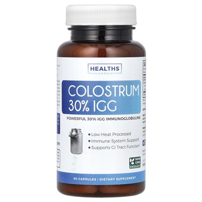 Health Harmony, Colostrum 30 % IgG, 60 Kapseln