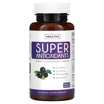 Health Harmony, Super-Antioxidantien, 60 Kapseln