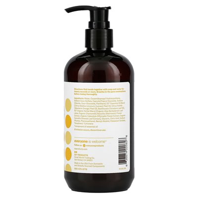 Wszyscy, mydło rąk, Meyer Lemon + Mandarin, 12,75 Fl Oz (377 ml)