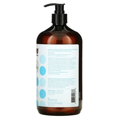 Wszyscy, 3 na 1 mydło, mycie ciała, kąpiel bąbelkowa, szampon, bezzapachowy, 32 fl oz (946 ml) Wszyscy, 3 na 1 mydło, mycie ciała, kąpiel bąbelkowa, szampon, bezzapachowy, 32 fl oz (946 ml)