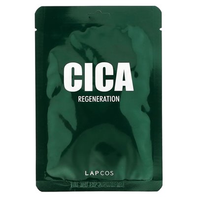 Lapcos, CICA Beauty Sheet Mask, Regeneration, 1 sheet, 1.01 Fl Oz (30 ml)