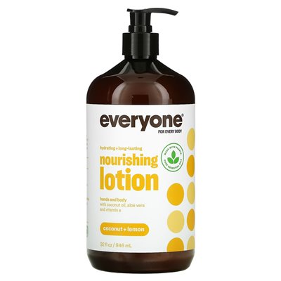 Wszyscy, odżywcze balsam, kokos + cytryna, 32 fl oz (946 ml)