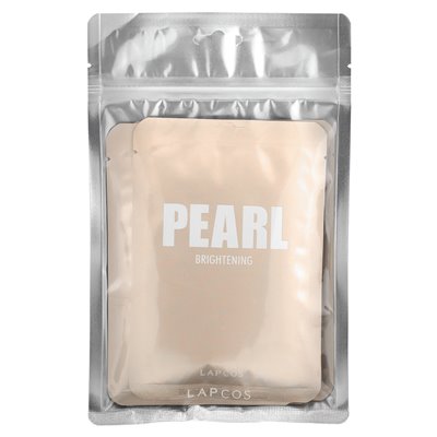 Lapcos, Pearl Beauty Mask Set, Brightening, 5 Sheets, 0.81 fl oz (24 ml)