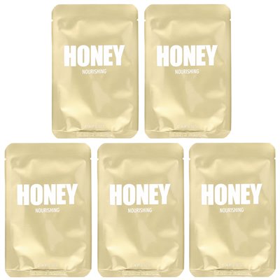 Lapcos, honey collection sheet beauty, nutrition, 5 sheets, 0.91 fl oz (27 ml)