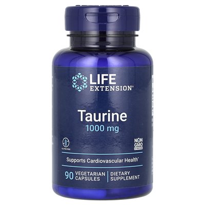 Life Extension, Taurine, 1000mg, 90 Vegetarian Capsules