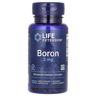 Life Extension, Boron, 3 mg, 100 Vegetarian Capsules