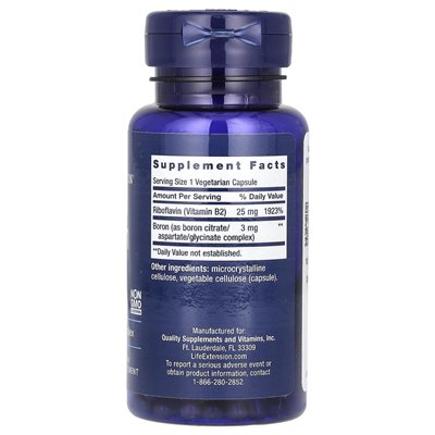 Life Extension, Boron, 3 mg, 100 Vegetarian Capsules