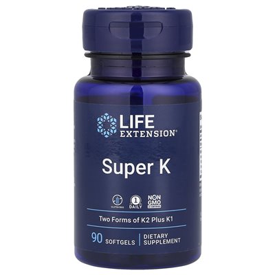 Life Extension, Super K, 90 Softgels